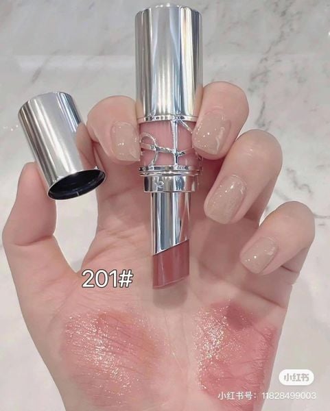 Son YSL Yves Saint Laurent Loveshine Lipstick 0.11 oz # 201 Màu Hồng Gỗ