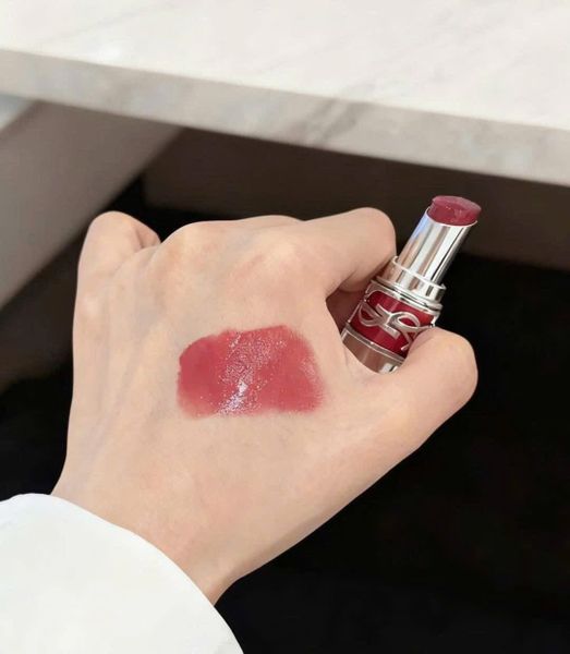 Son YSL Loveshine Wet Shine Lipstick #154 Love Berry Màu Hồng Đậm