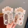 Set 2c dán mái viền ren charm chữ nhật