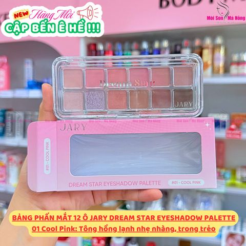BẢNG PHẤN MẮT 12 Ô JARY DREAM STAR EYESHADOW PALETTE