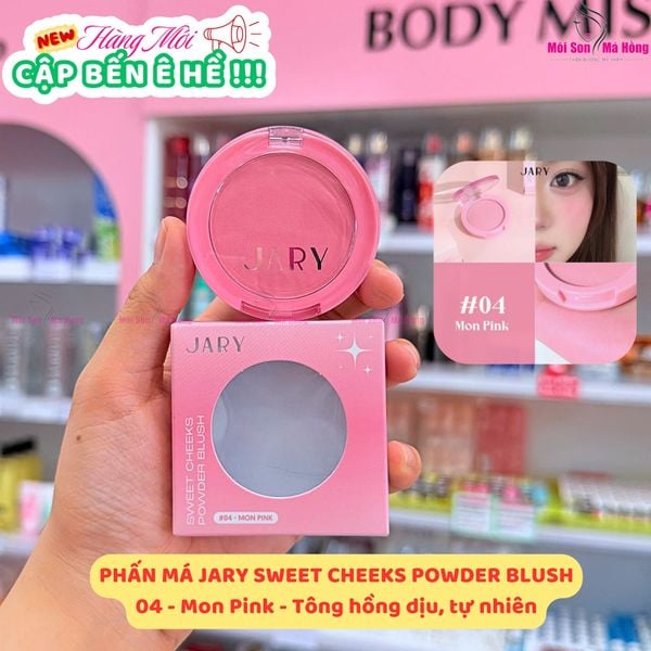 PHẤN MÁ JARY SWEET CHEEKS POWDER BLUSH