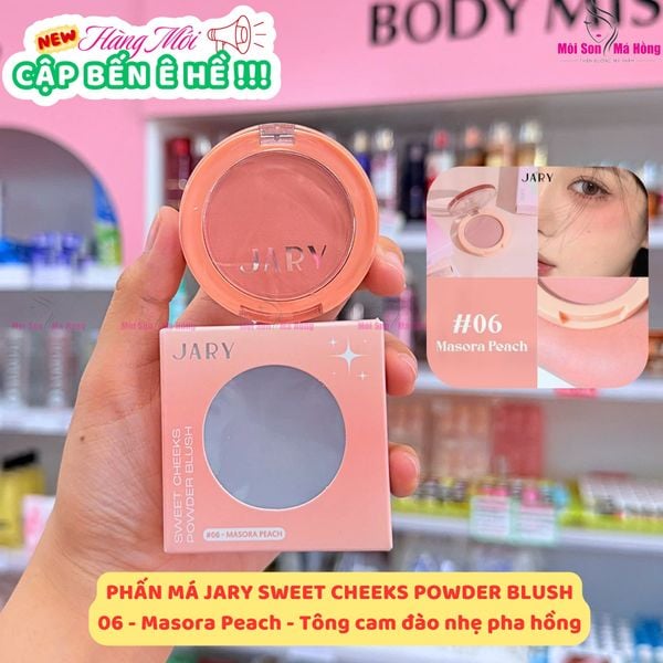 PHẤN MÁ JARY SWEET CHEEKS POWDER BLUSH