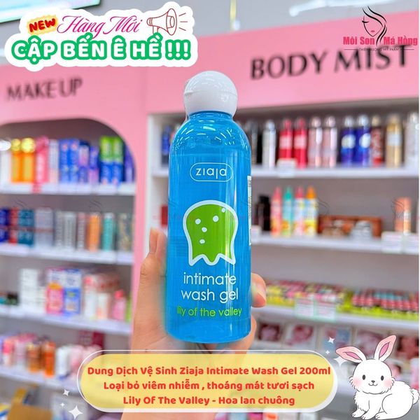 (CÔNG TY) Dung dịch vệ sinh phụ nữ Intimate Ziaja  200ml