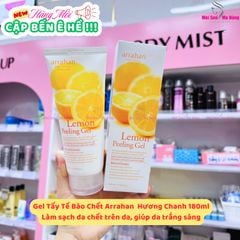 Gel T y T B o Ch t Arrahan H ng Chanh 180ml Lemon Peeling Gel - M I SON M H NG