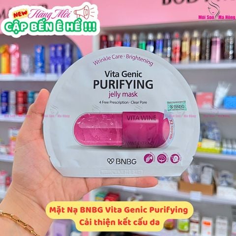 Mặt Nạ  BNBG VITA WINE JELLY MASK 30ml (Hồng)