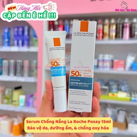 Chống Nắng Dạng Tinh Chất La Roche-Posay Anthelios Uvair Serum Sunscreen SPF 50+ PA++++