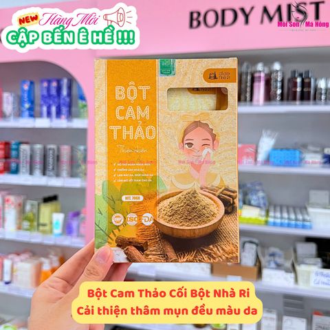 BỘT CAM THẢO - CỐI BỘT NHÀ RI 70gr