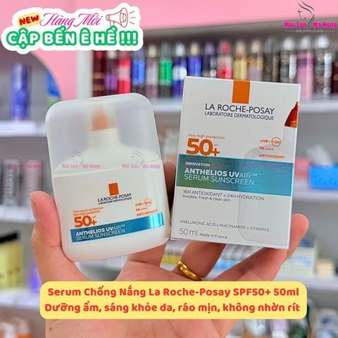 Chống Nắng Dạng Tinh Chất La Roche-Posay Anthelios Uvair Serum Sunscreen SPF 50+ PA++++