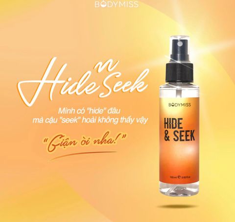 Xịt Thơm Toàn Thân Bodymiss Hương Hide & Seek 35ml