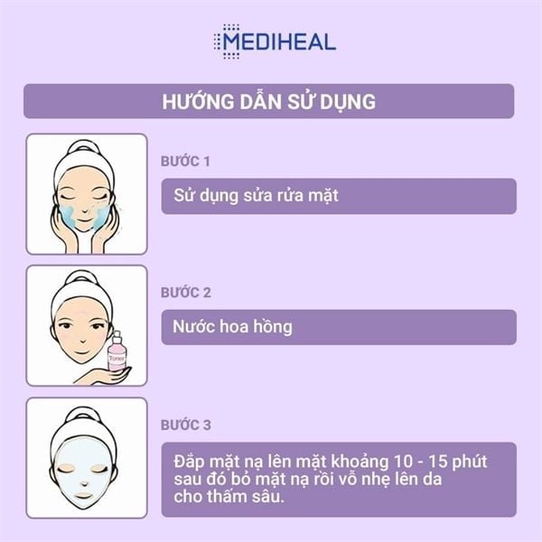 Mặt Nạ Mediheal Giảm Nếp Nhăn, Ngăn Ngừa Lão Hoá 20ml Collagen Mucin Essence Mask