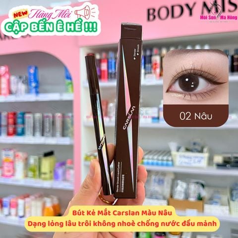 CARSLAN Bút Kẻ Mắt Siêu Mảnh - Lâu Trôi Slender Smooth Liquid Eyeliner