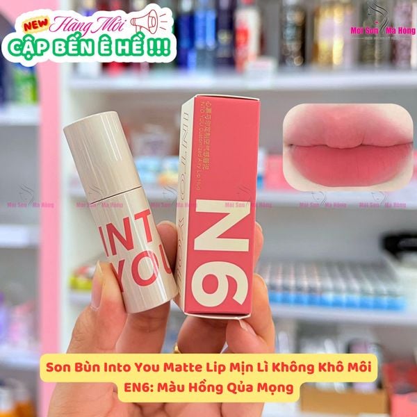 Son Kem Bùn Mềm Mịn Into You Customized Airy Lip Mud 1.8g