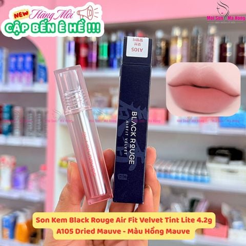 [MỚI] Son kem Black Rouge Air Fit Velvet Lite mềm mịn màu trendy - 4.2g