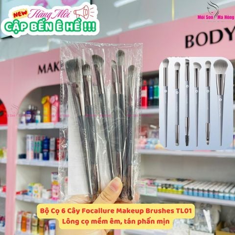 BỘ CỌ TRANG ĐIỂM FOCALLURE MAKEUP BRUSHES KIT SET 6 CÂY