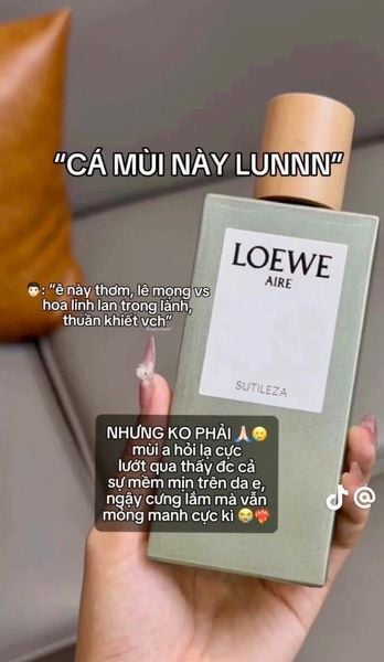 Nước Hoa Nữ Loewe Aire Sutileza