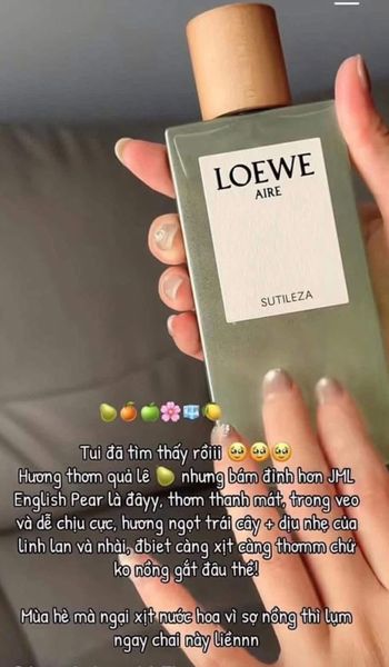 Nước Hoa Nữ Loewe Aire Sutileza