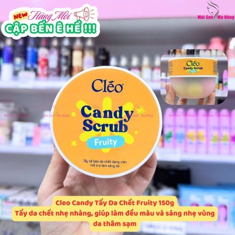 Cleo Tẩy da chết kẹo trái cây (Candy Fruity) 150g