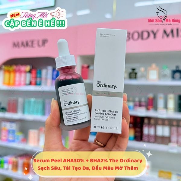 Serum The Ordinary AHA 30% + BHA 2% Peeling Solution 30ml