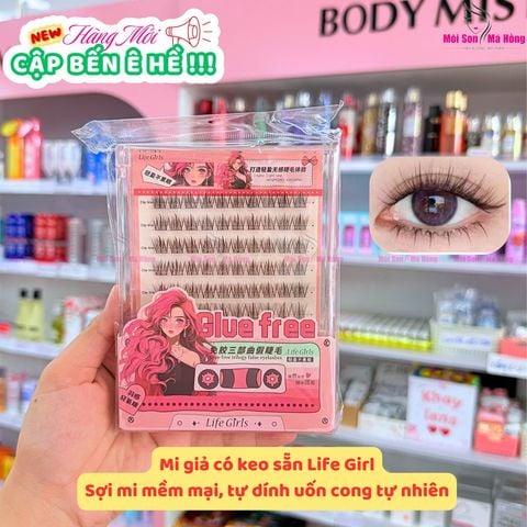Life Girls Mi Giả Sẵn Keo 10 Hàng -  LIFE6008