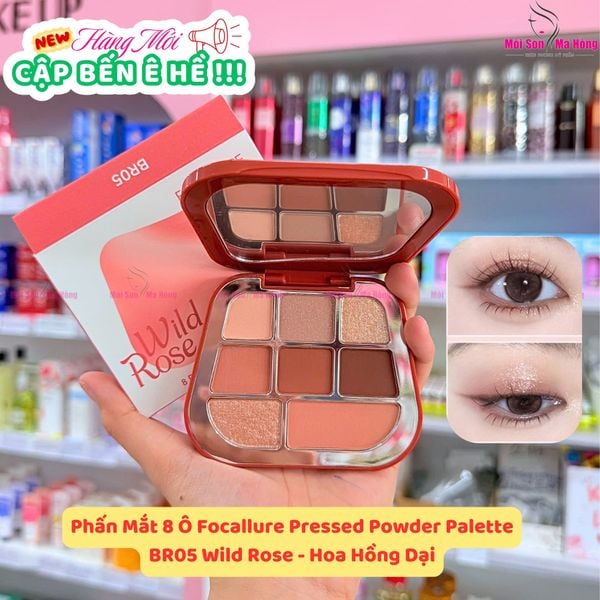 Bảng Phấn Mắt 8 Ô Focallure 8 Pan Pressed Powder Palette