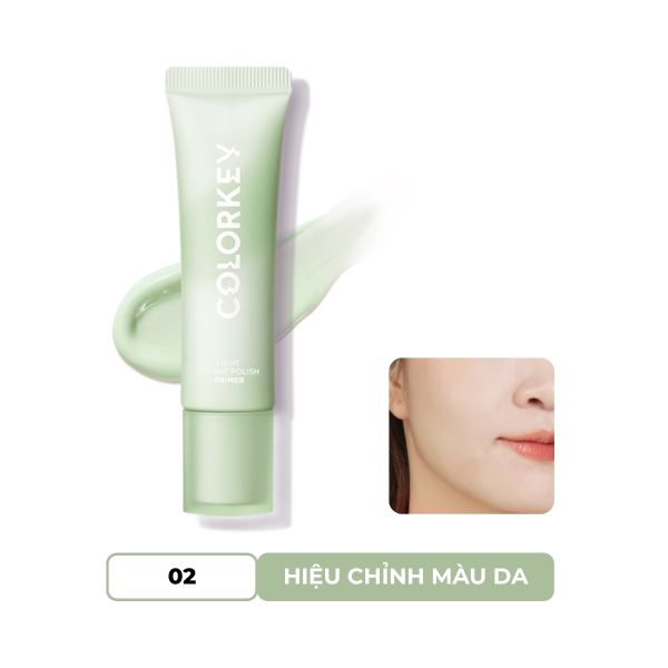 Kem Lót COLORKEY Giúp Hiệu Chỉnh Màu Da & Nâng Tone Da Mỏng Nhẹ Không Bí Da 30g