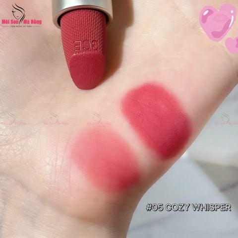 Son Thỏi 3CE Mềm Môi 05 Cozy Whisper - Hồng Hạ Phai 3.5g Cashmere Hug Lipstick