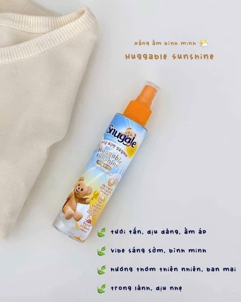 Xịt Thơm Quần Áo Snuggle 150ml