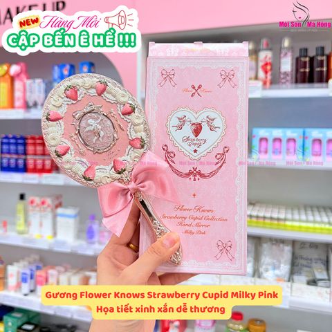Gương Flower Knows Cupid hồng