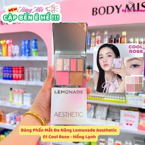 Bảng Phấn Mắt Đa Năng Lemonade Aesthetic Multi-Task Palette 10.8g