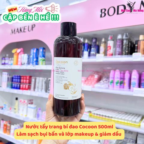 (CÔNG TY) Nước Tẩy Trang Bí Đao Cocoon Làm Sạch & Giảm Dầu 500ml