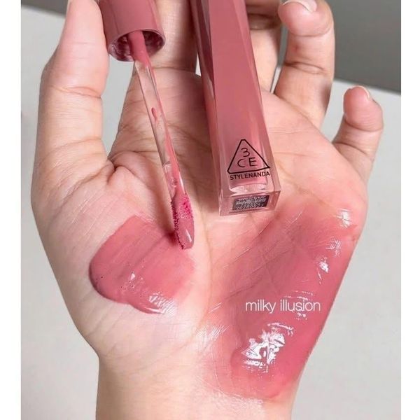 Son Bóng Căng Mọng 3CE Drop Glow Gel  Milky Illusion