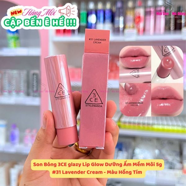 Son Dưỡng 3CE Glazy Lip Glow