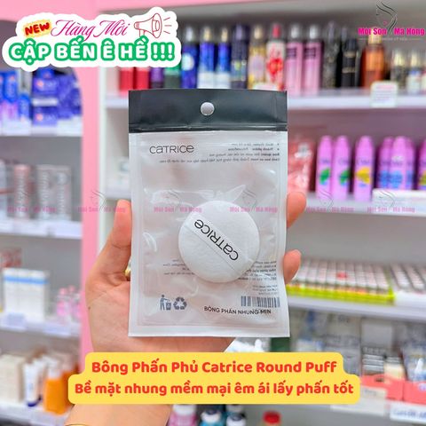 Bông Phấn Phủ Trang Điểm Catrice Round Puff