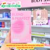 MAANGE Cọ kem nền siêu mỏng kèm 1 miếng mút trang điểm khô và ướt,