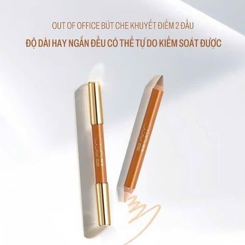 Bút Tạo Khối Out Of Office 2 Đầu Màu 01 Sáng Da 5g Contour & Highlight Duo Pencil