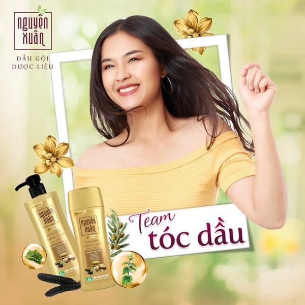 Dầu Gội Dược Liệu Dành Cho Tóc Dầu, Bết Nguyên Xuân Herbal Shampoo 520ml