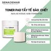 Nước Hoa Hồng Dưỡng Ẩm, Tẩy Tế Bào Chết, Giảm Mụn SenaDemar AHA-Glycolic Acid Toner Pad Hàn Quốc 70 miếng