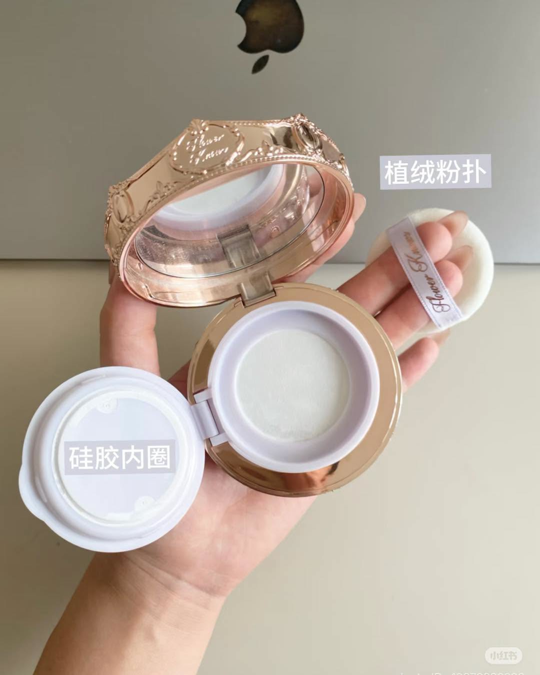 Phấn Phủ Bột + Vỏ  Flower Knows Knight Unicorn BST Kỳ Lân