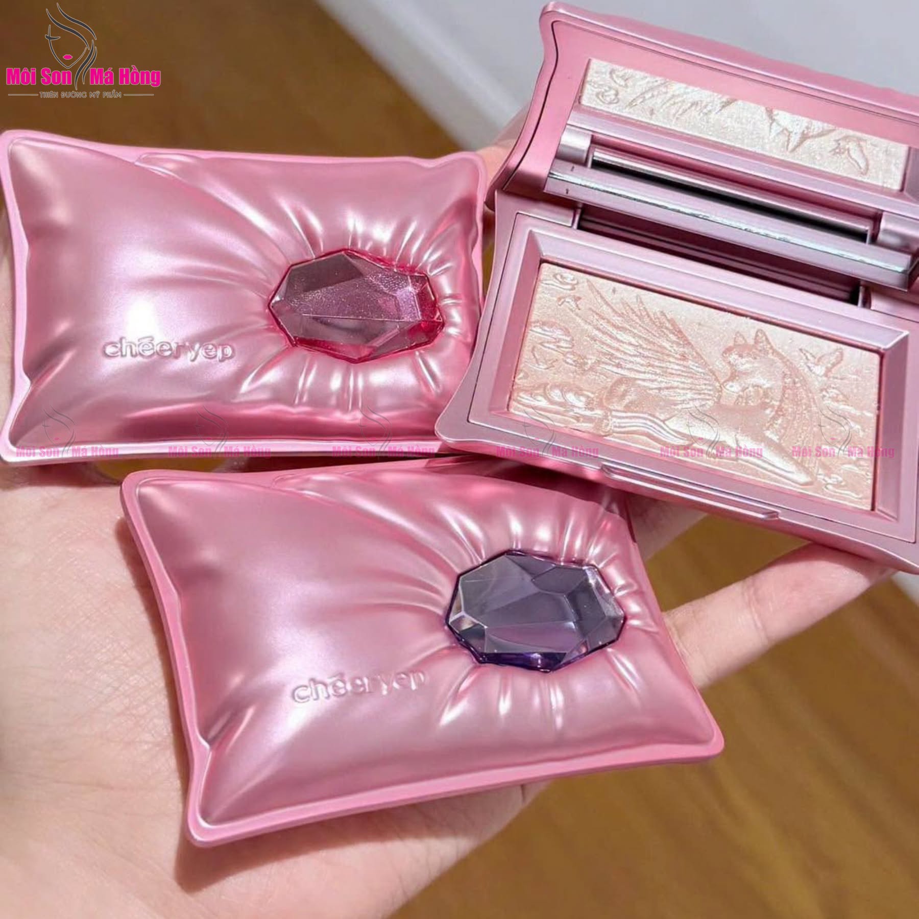 Bắt sáng Chéeryep Qianyan Pillow Gem Highlighting Powder