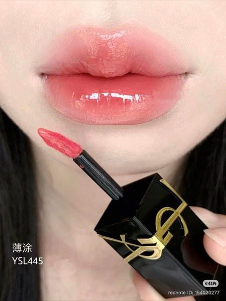 Son YSL The Inks Vinyl Cream 445 Ring Me Pink 5.5ml