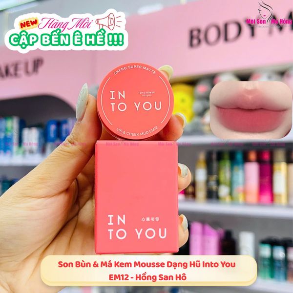 Son Lì & Má Hồng Into You Shero Super Matte Lip & Cheek Mud Canned 5g