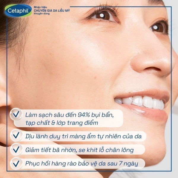 Sữa rửa mặt dành cho da dầu nhạy cảm Cetaphil Oily Skin Cleanser 473ml.