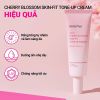 Kem Dưỡng Ẩm Nâng Tông Làm Sáng Chống Nắng Cho Da innisfree Cherry Blossom Glow Skin-Fit Tone-up Cream SPF50+