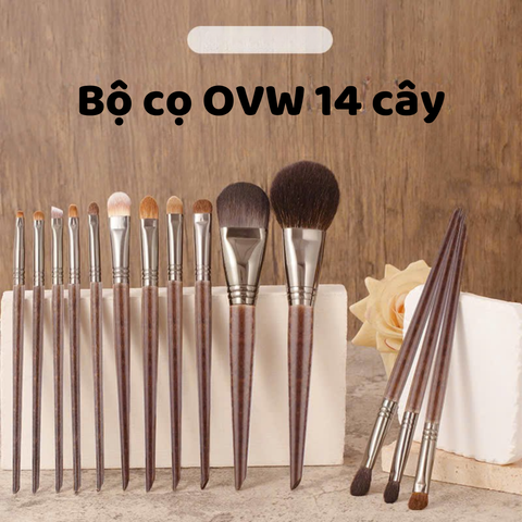Bộ Cọ Ovw 14 Cây Chuyên Dụng