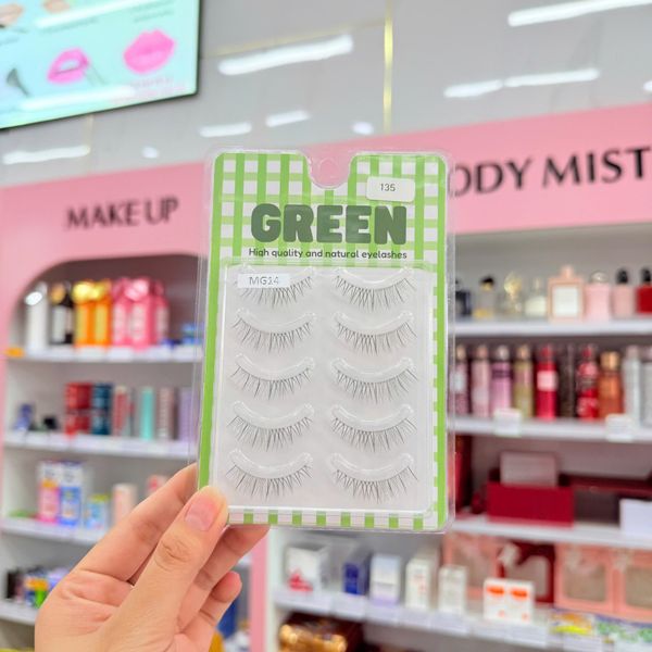 MG14 Mi giả Green 135 - mi TRÊN 5 cặp