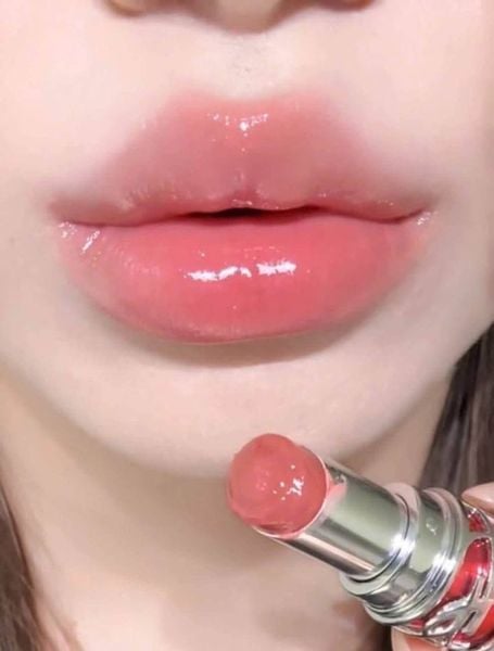 Son Dưỡng YSL Loveshine Candy Glaze 16 Watermelon High Màu Hồng Nâu