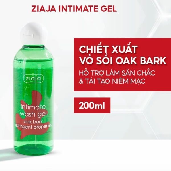 (CÔNG TY) Dung dịch vệ sinh phụ nữ Intimate Ziaja  200ml