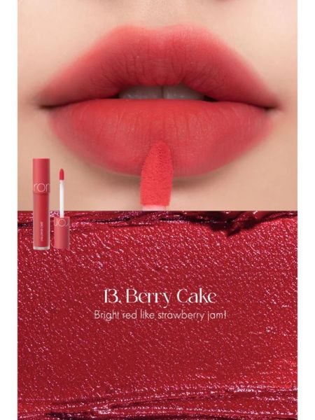 Son Kem Romand Zero Velvet Tint 5.5g - Màu hồng đào 13