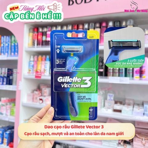 Dao cạo râu Gillete Vector 3