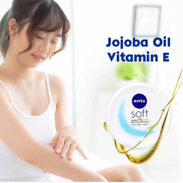 Kem Dưỡng Ẩm Đa Năng Nivea Refreshingly Soft Moisturizing Cream50ml